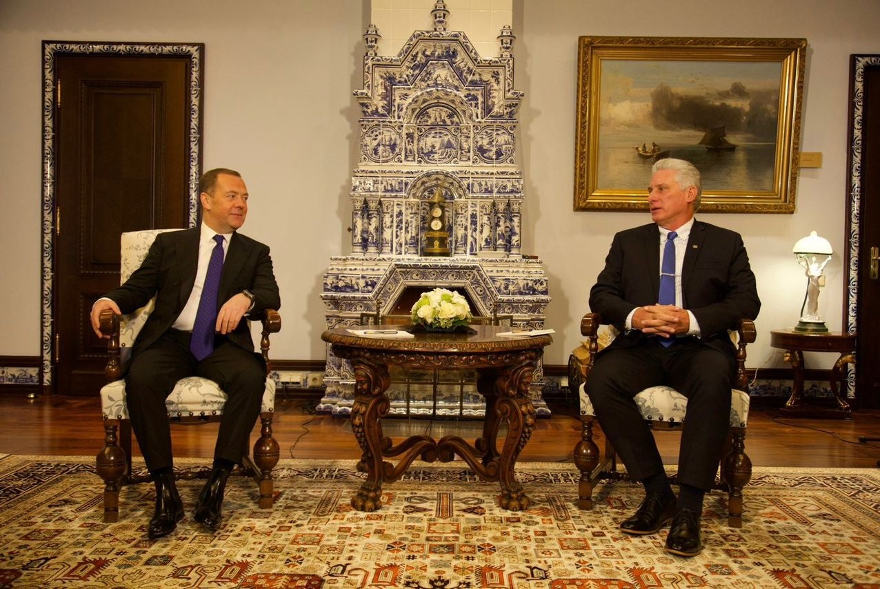 Visita del Presidente cubano Miguel Díaz-Canel a Rusia