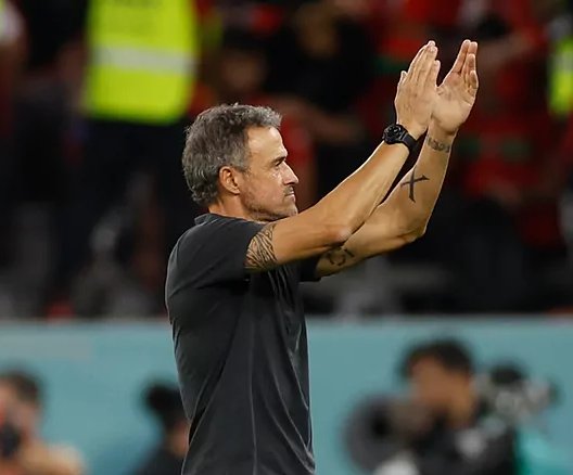 Luis Enrique, seleccionador del equipo español de 2018 a 2022