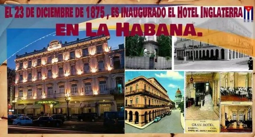 Hotel Inglaterra en La Habana