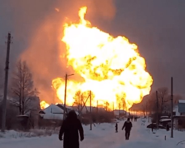 Explosión en oleoducto en la República de Chuvasia de Rusia