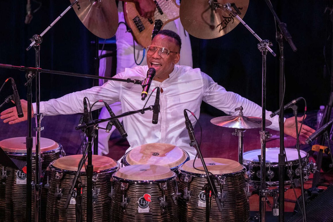 Pedrito Martinez, reconocido joven percursionista cubano tendra varias presentaciones en el Jazz Plaza