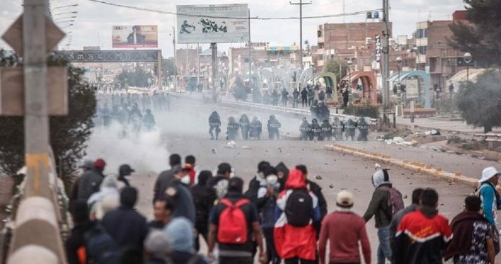 Protestas de este lunes en Juliacá