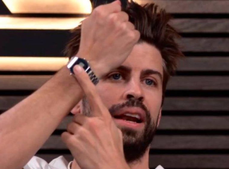Piqué  apareció promocionando la marca Casio
