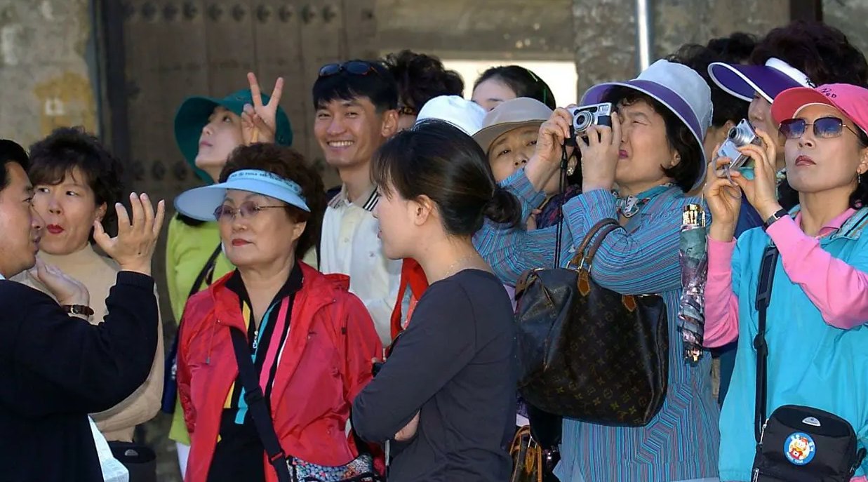 Turistas chinos en Cuba
