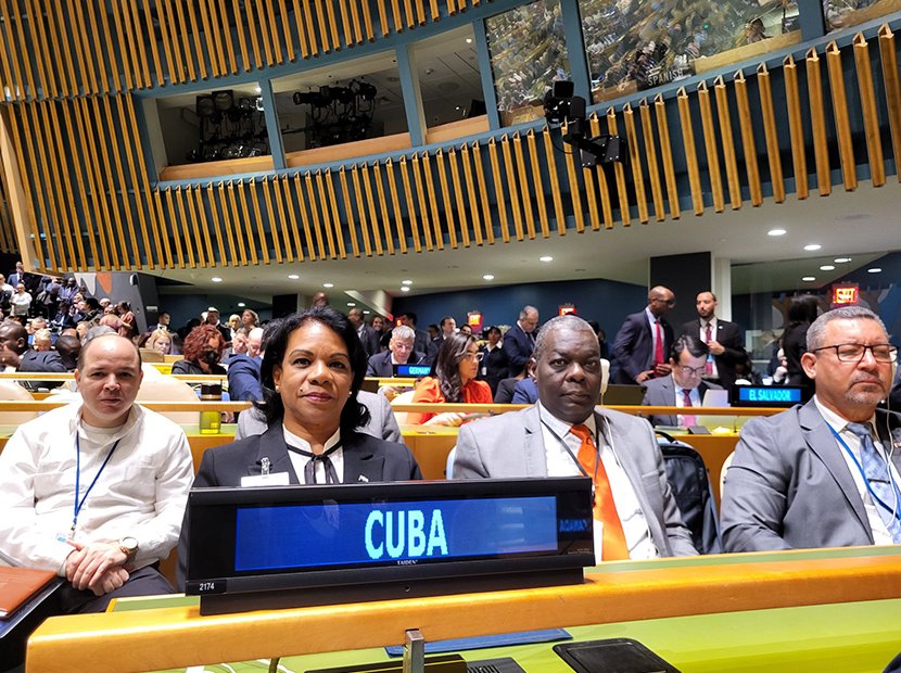 Inés María Chapman, vice primera ministra de Cuba