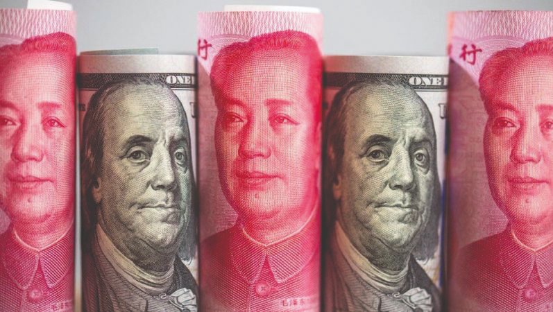 Yuan y dólar