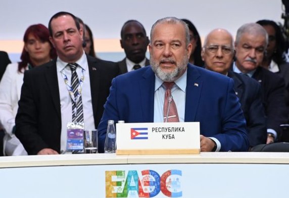 Primer Ministro cubano interviene en III Congreso Euroasiático