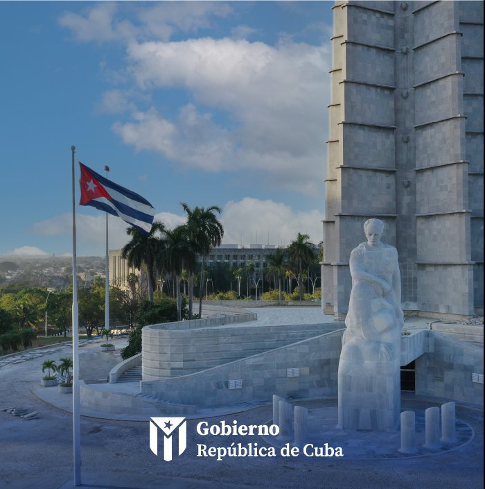 Cuenta en redes sociales del gobierno cubano