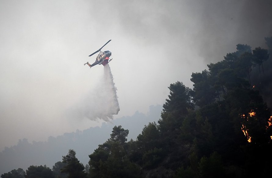 Incendios en Grecia