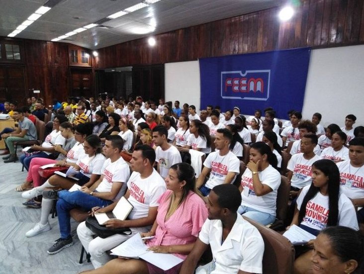 Asamblea provincial de la Federación de Estudiantes de la Enseñanza Media