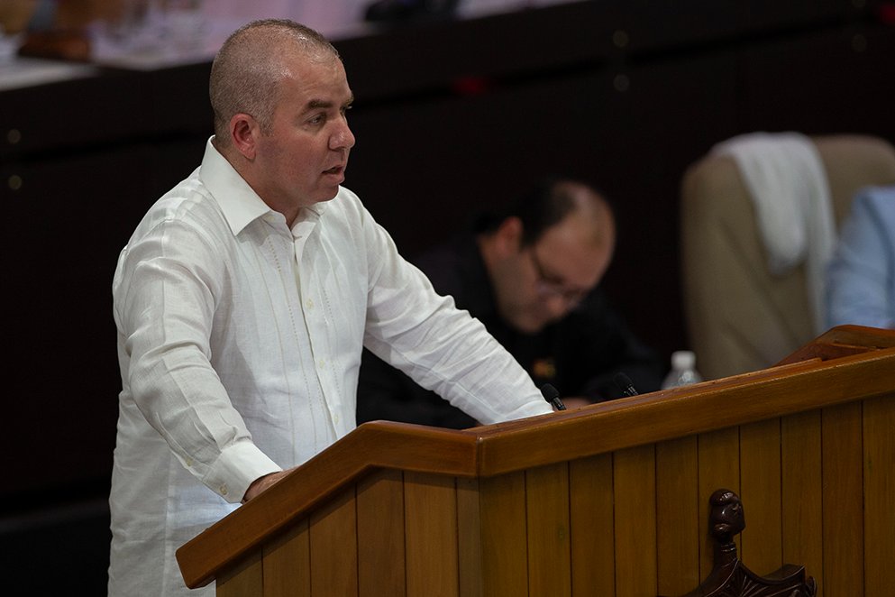 Vladimir Regueiro Ale, ministro de Finanzas y Precios