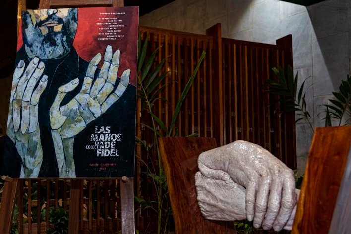 Exposición Las manos de Fidel