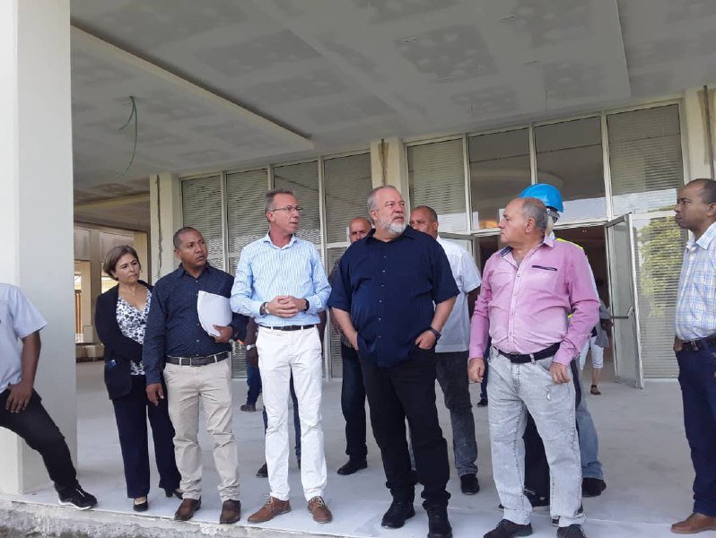Visita de Manuel Marrero Cruz a Trinidad