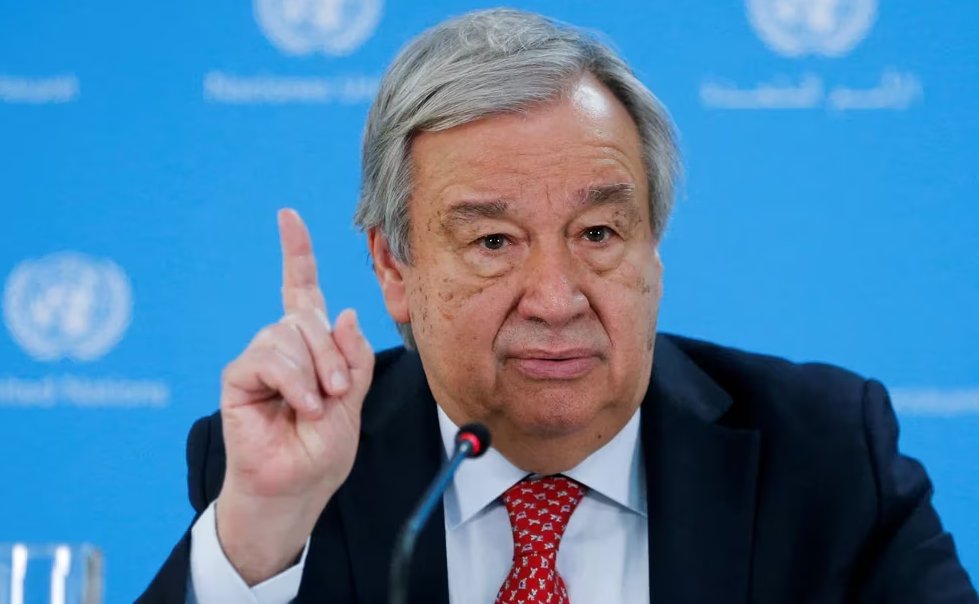 El secretario general de Naciones Unidas, António Guterres