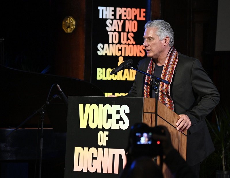 El Presidente Miguel Díaz-Canel Bermúdez
