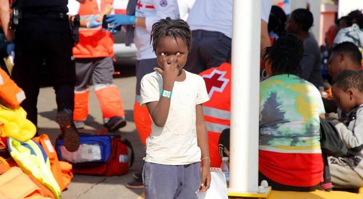 Niños migrantes no acompañados
