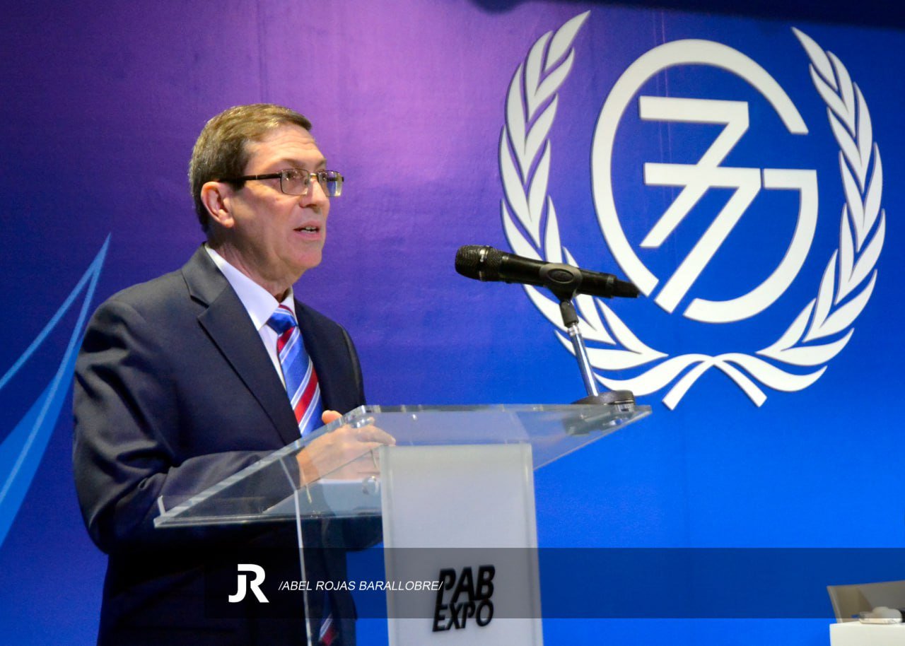 Conferencia de prensa de Bruno Rodríguez Parrilla