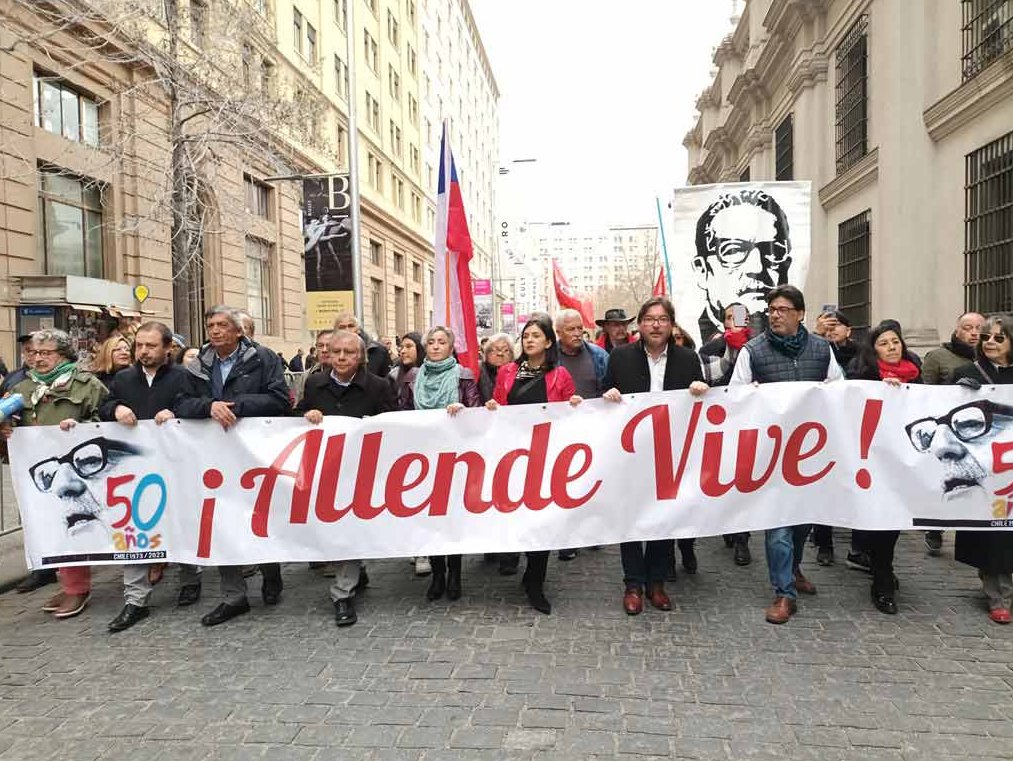 Homenaje a Allende