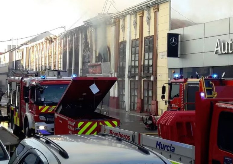 Fue en Atalayas, una zona de discotecas a las afueras de Murcia donde ha tenido lugar el trágico incendio