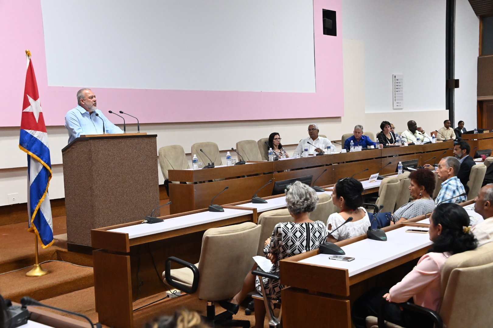 Manuel Marrero Cruz en la clausura del III Simposio Nacional de Asesoramiento Jurídico y Derecho Empresarial