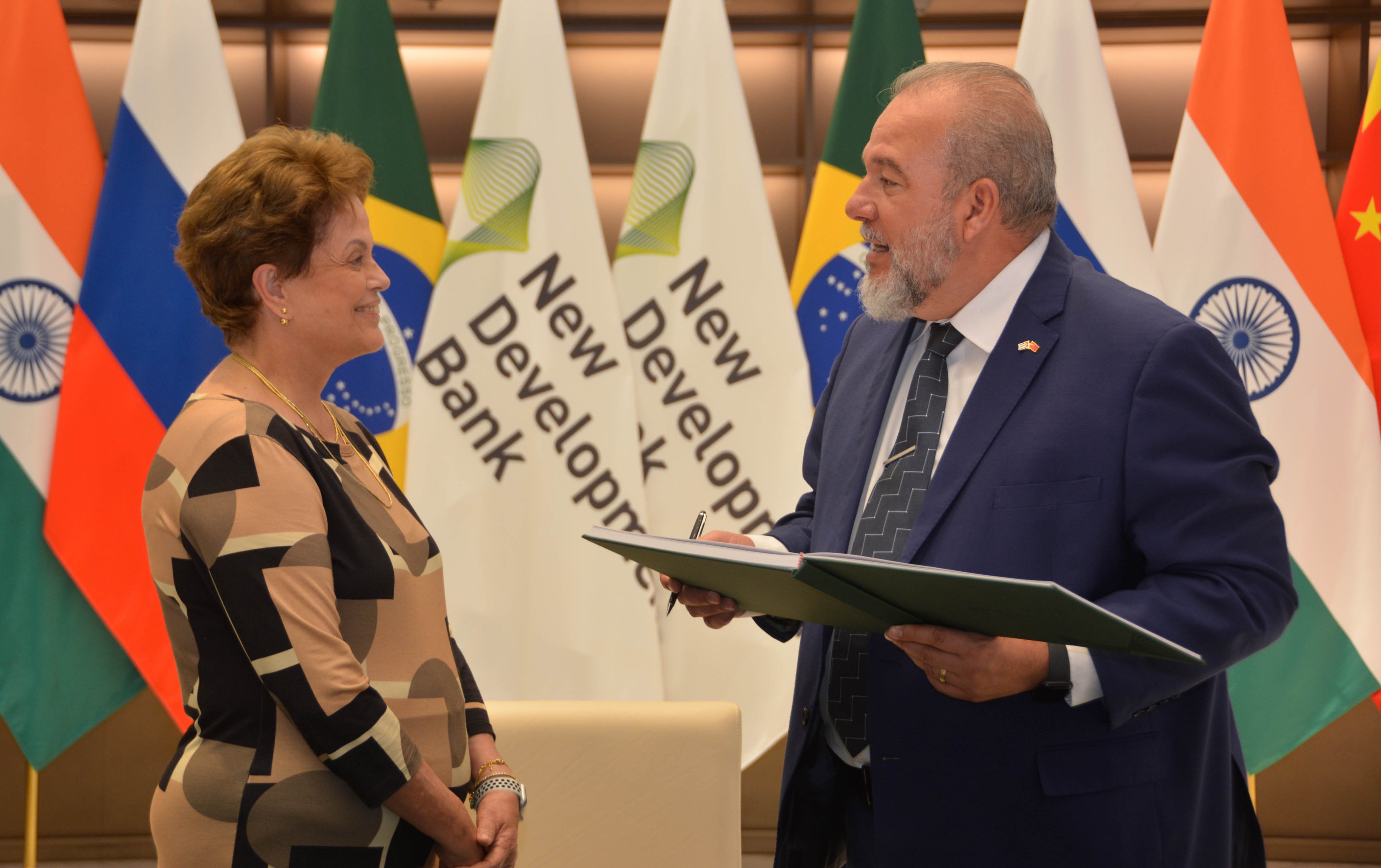 Encuentro del Primer Ministro Manuel Marrero Cruz con Dilma Rousseff