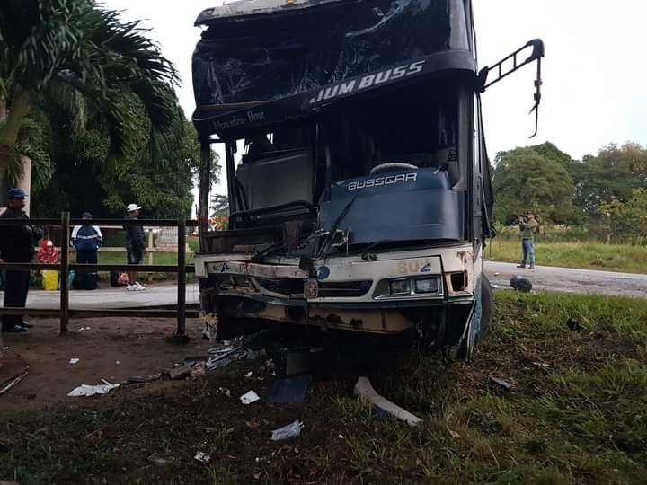 Reportan accidente de tránsito en Camagüey