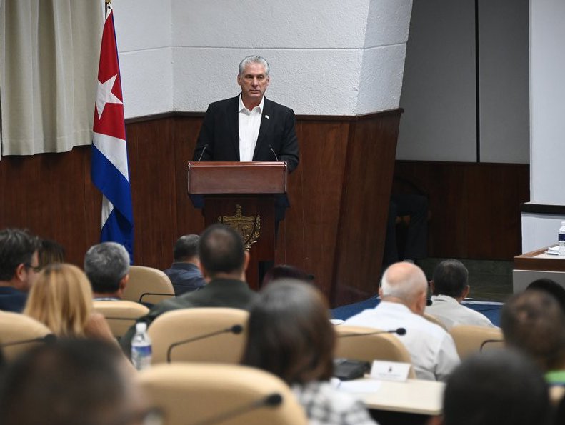 Palabras del presidente Miguel Díaz-Canel en la clausura del VII Pleno del Comité Central del PCC.jpg