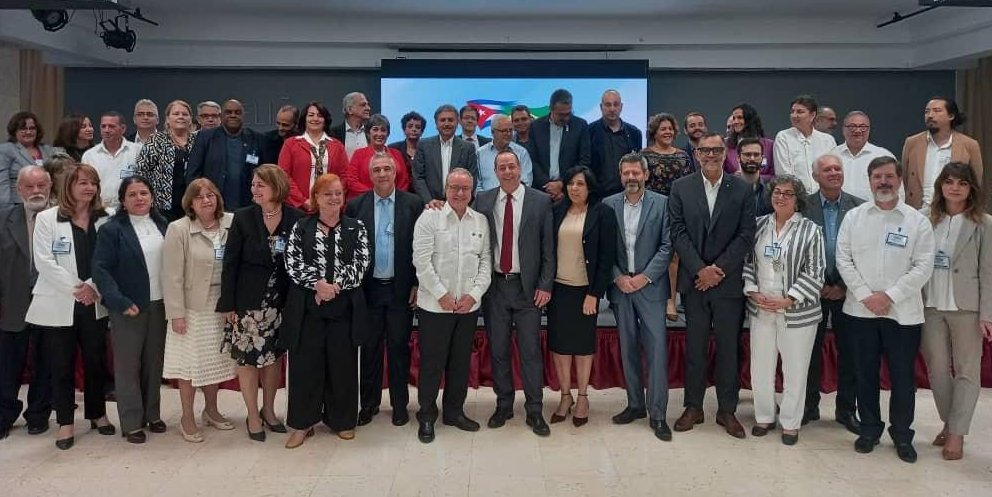 Encuentro en La Habana del Comité Gestor Binacional Brasil-Cuba.