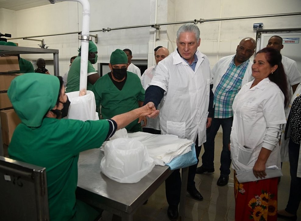 La Empresa de Perforación y Extracción de Petróleo del Centro fue la primera de las entidades visitadas este viernes