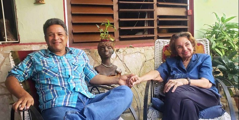 Reinaldo Cedeño Pineda y Magali Gutiérrez Yero