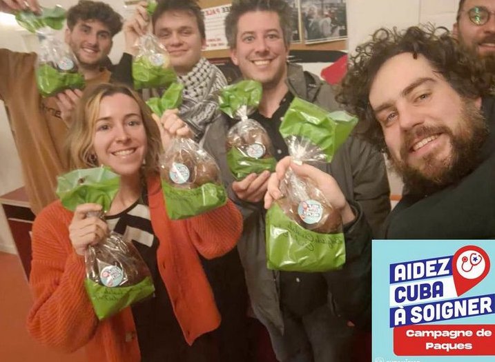 Cubanismo.be desarrolló su campaña de venta de huevos de Pascua para recaudar fondos