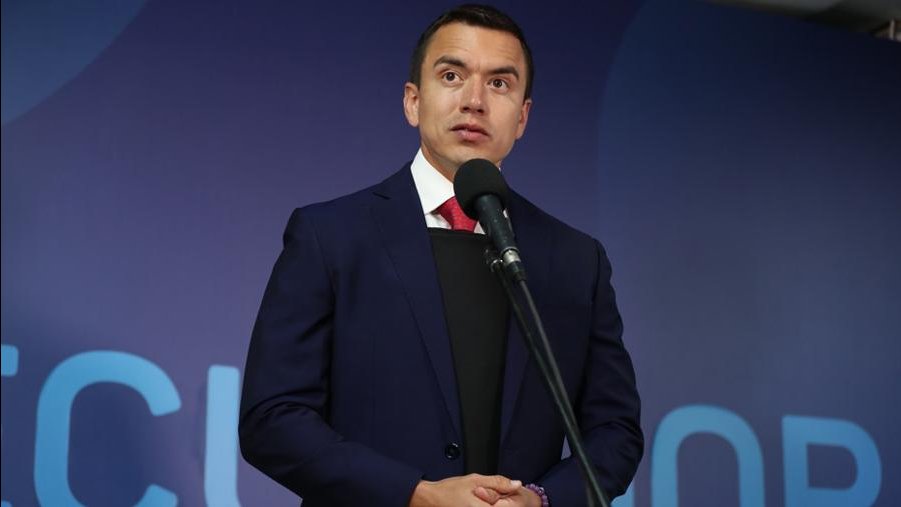 Daniel Noboa, presidente de Ecuador