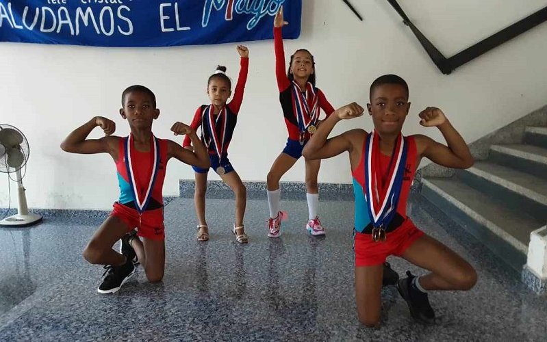 La gimnasia artística holguinera