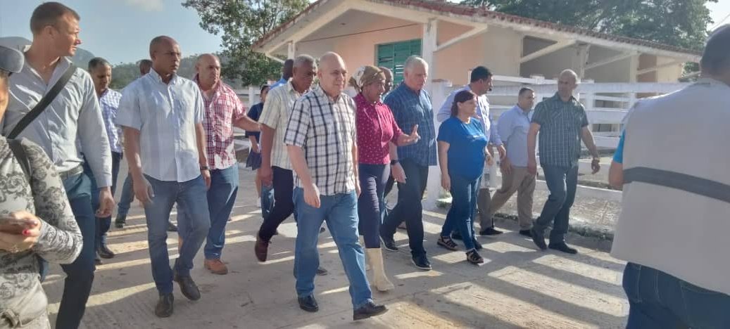 Recorrido del PCC por Viñales