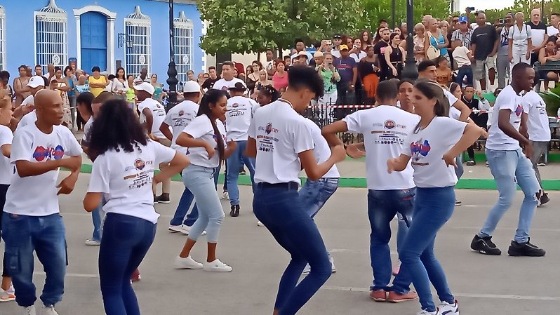 El parque Serafín Sánchez Valdivia, de la ciudad del Yayabo