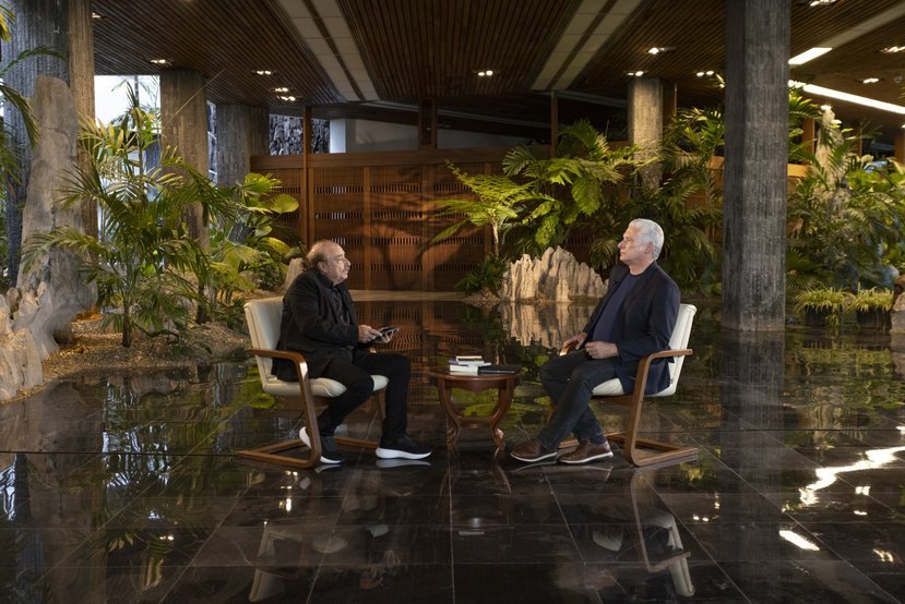 Entrevista concedida por Miguel Díaz-Canel a Ignacio Ramonet, catedrático y periodista español