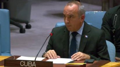 Cuba reclama en ONU la protección de civiles en Gaza