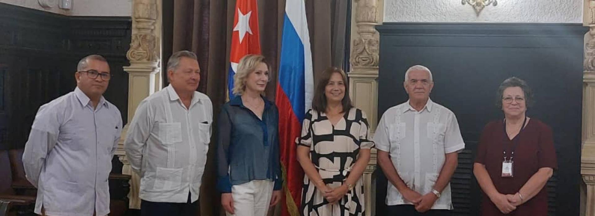 Recibe Ana María Mari Machado a Vicepresidenta del Consejo de la Federación de Rusia