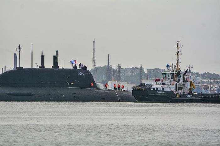 Buques de la Armada de Rusia arriban a Cuba