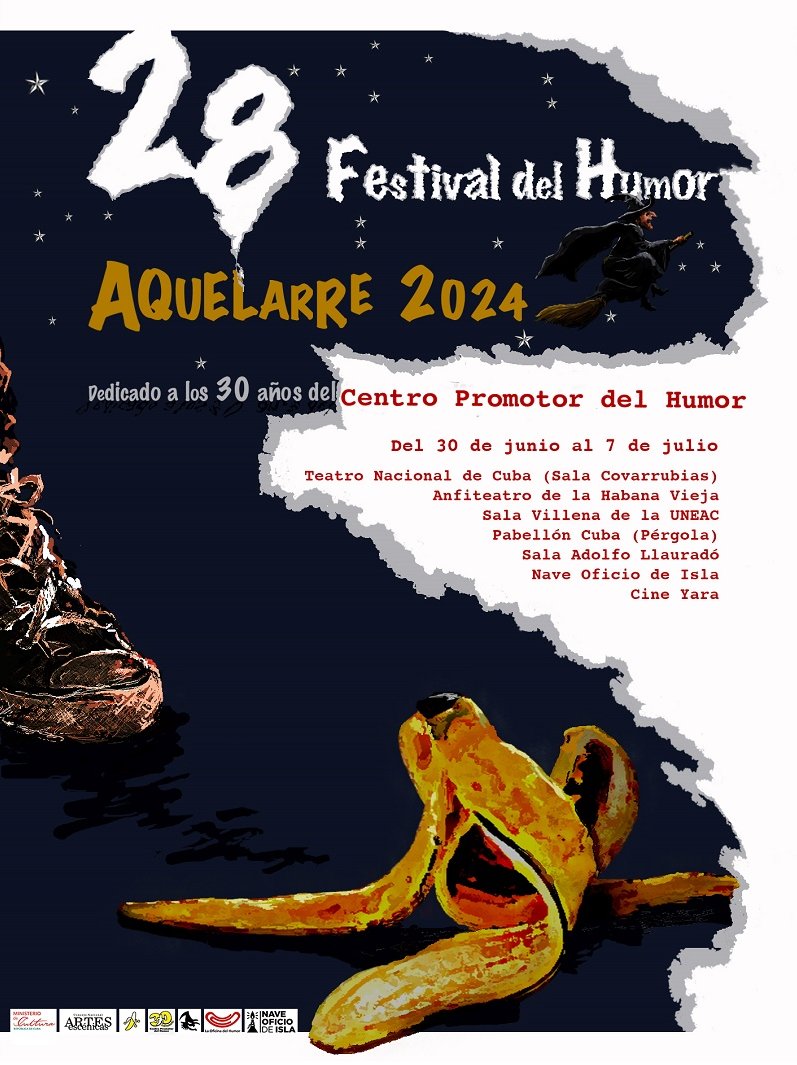 Cartel del festival del Humor