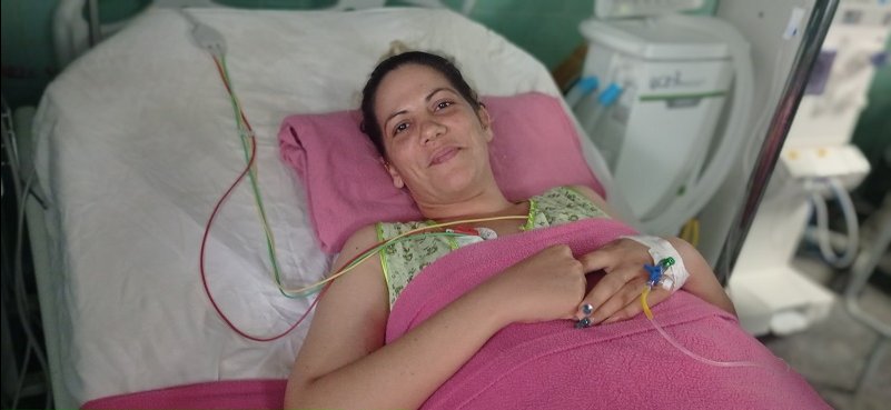 La joven Irima Yanet Palacios