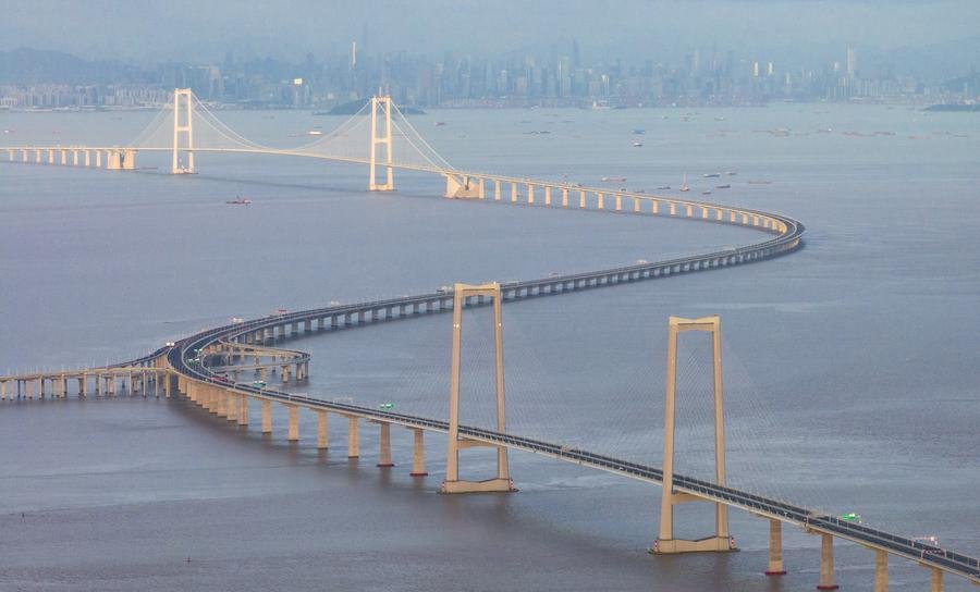 Mega enlace transmarino conecta ciudades chinas