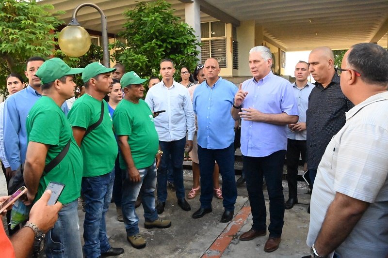 El Presidente cubano