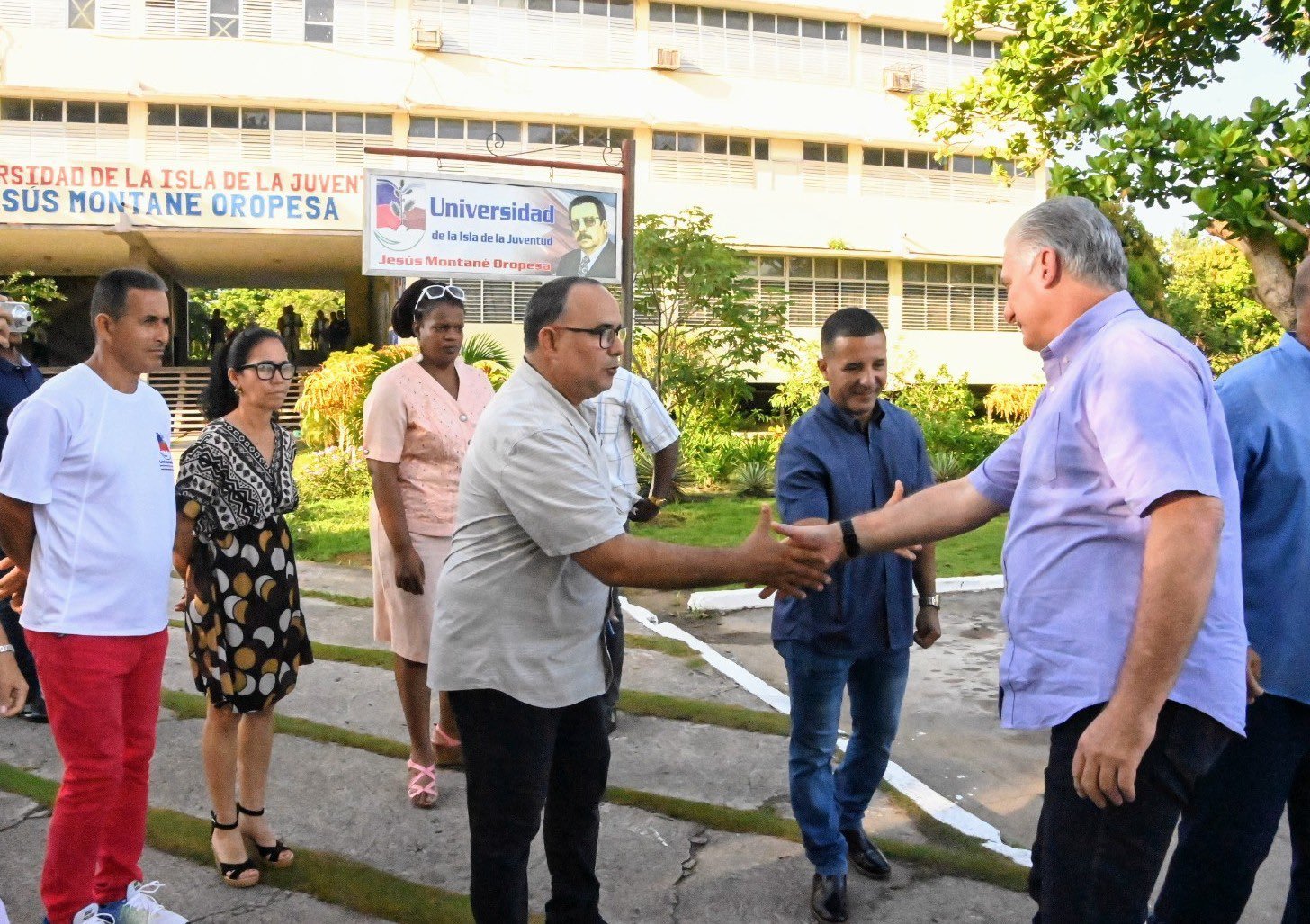 Visita de Miguel Díaz-Canel a la Isla de la Juventud