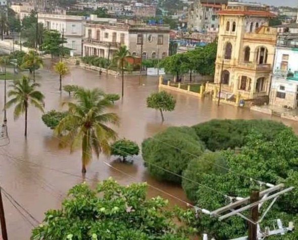 Inundaciones en La Habana