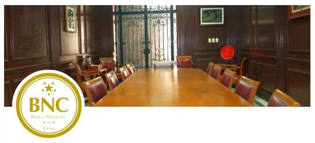 Nota Oficial del Banco Nacional de Cuba