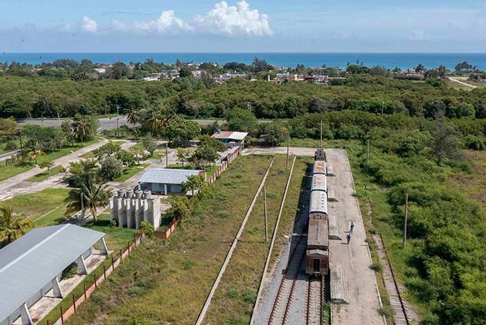 Trenes hacia las playas