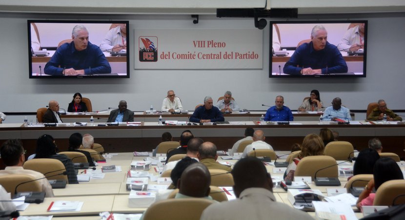 Cumplimiento de acuerdos a debate en el VIII Pleno del Comité Central