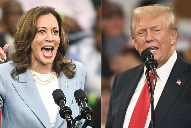 Kamala Harris y Donald Trump
