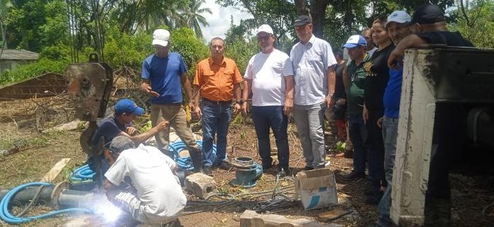 Se realizó la instalación de un nuevo equipo en la estación de Bombeo de Torrens